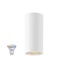 SLV - ASTO TUBE SMART SET, CL, SINGLE, GU10, PAR16, ZIGBEE, TW, Deckenaufbauleuchte, weiß