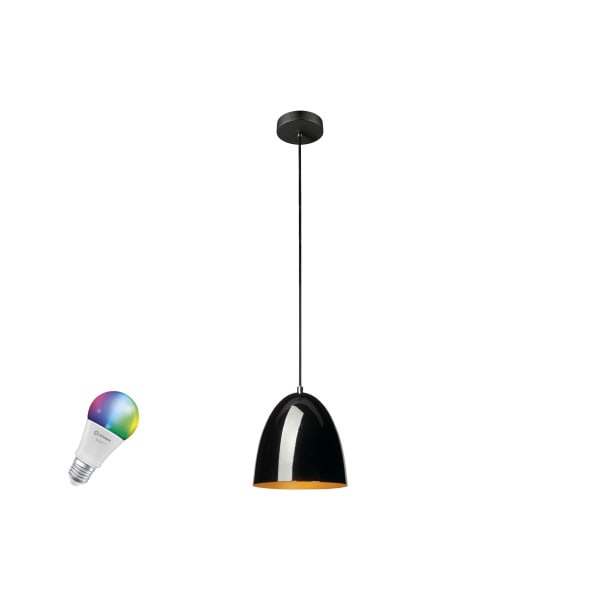 SLV - PARA CONE 20 SMART SET, PD, E27, A60, ZIGBEE, RGBW, Pendelleuchte, schwarz