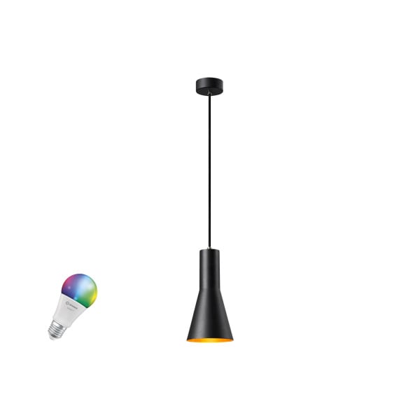 SLV - PHELIA 10 SMART SET, PD, E27, A60, ZIGBEE, RGBW, Pendelleuchte, schwarz