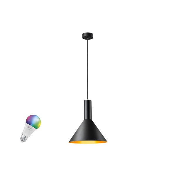 SLV - PHELIA 25 SMART SET, PD, E27, A60, ZIGBEE, RGBW, Pendelleuchte, schwarz