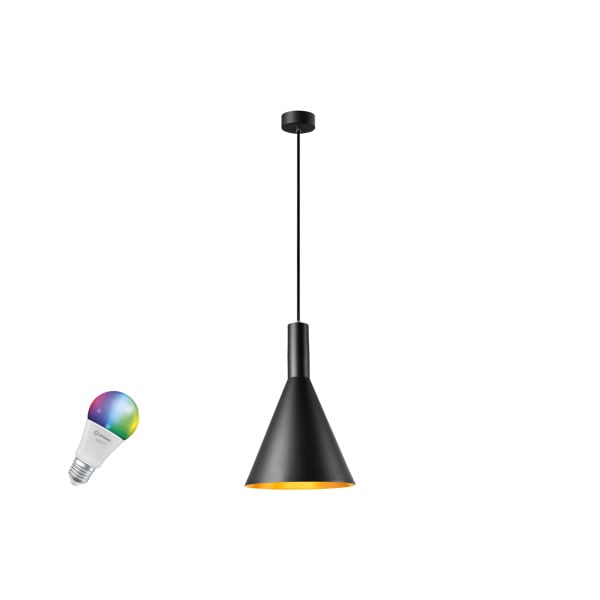 SLV - PHELIA 30 SMART SET, PD, E27, A60, ZIGBEE, RGBW, Pendelleuchte, schwarz