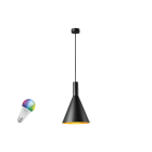 SLV - PHELIA 30 SMART SET, PD, E27, A60, ZIGBEE, RGBW, Pendelleuchte, schwarz
