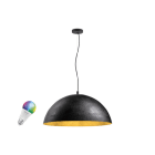 SLV - FORCHINI 70 SMART SET, PD, E27, A60, ZIGBEE, RGBW, Pendelleuchte, schwarz
