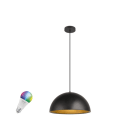 SLV - FORCHINI M 40 SMART SET, PD, E27, A60, ZIGBEE, RGBW, Pendelleuchte, schwarz