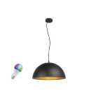 SLV - FORCHINI M 50 SMART SET, PD, E27, A60, ZIGBEE, RGBW, Pendelleuchte, schwarz