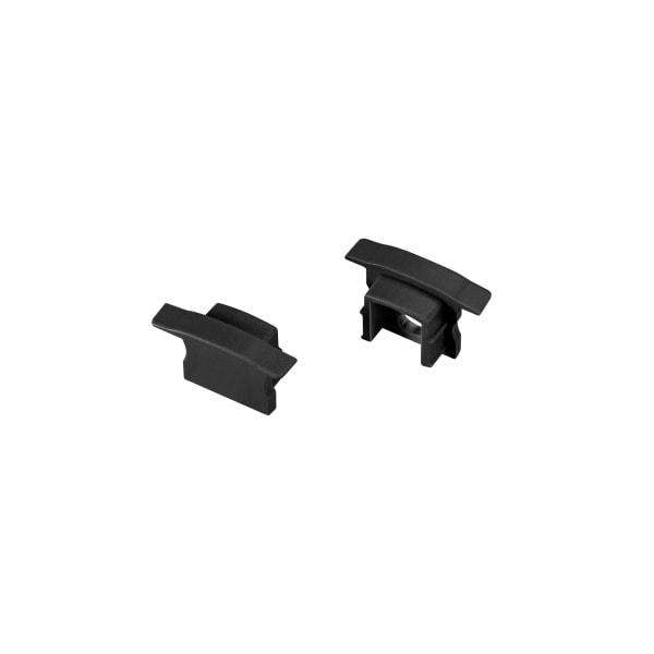 SLV - LEDSTRIP ENDKAPPEN, EINBAU, S, schwarz