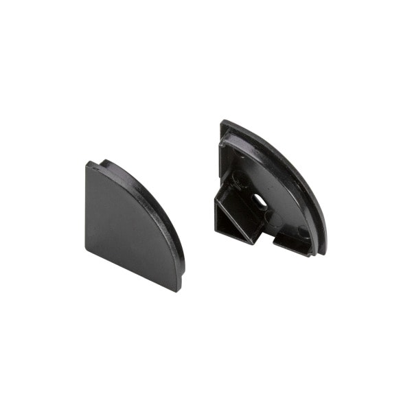 SLV - LEDSTRIP ENDKAPPEN, ECKE, M, schwarz