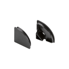 SLV - LEDSTRIP ENDKAPPEN, ECKE, M, schwarz
