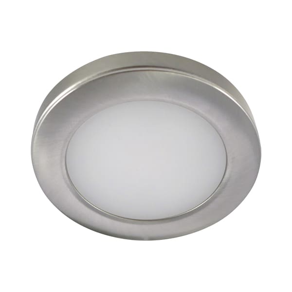SLV - LINEA LED, Unterbauleuchte, rund, 3,5 W, 3000 K, 350 mA, aluminium gebürstet