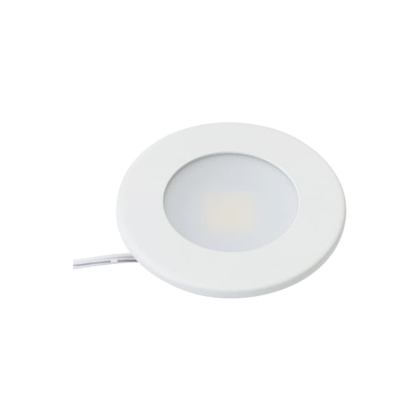 SLV - ALINA LED, Unterbauleuchte, rund, 2,2 W, 2700 K, 350 mA, IP44, weiß