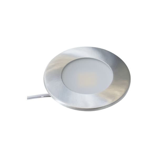 SLV - ALINA LED, Unterbauleuchte, rund, 2,2 W, 2700 K, 350 mA, IP44, aluminium