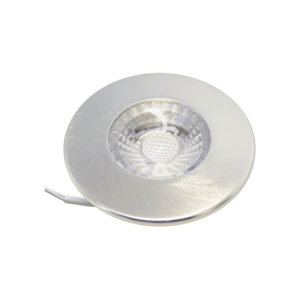 SLV - GABRIELLA, Deckeneinbauleuchte, rund, 3000 K, 4 W, 350 mA, IP44, aluminium