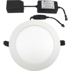 SLV - LUCETTE G2, Deckeneinbauleuchte, CCT, 3000 K / 4000 K, 12 W, 110°, IP44, weiß