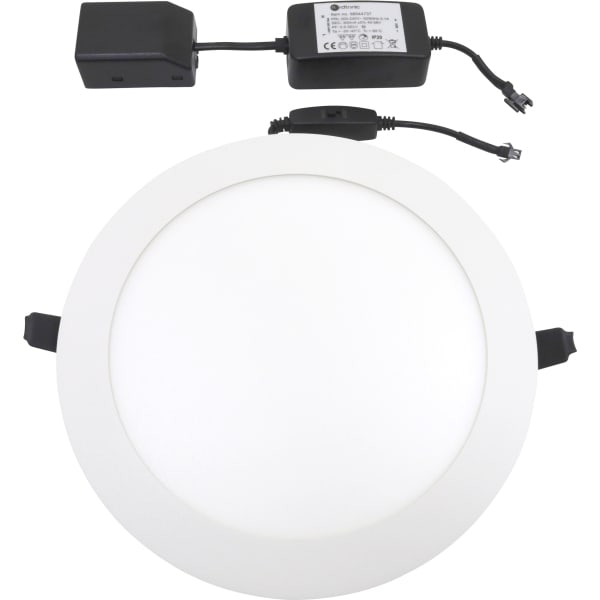 SLV - LUCETTE G2, Deckeneinbauleuchte, CCT, 3000 K / 4000 K, 18 W, 110°, IP44, weiß