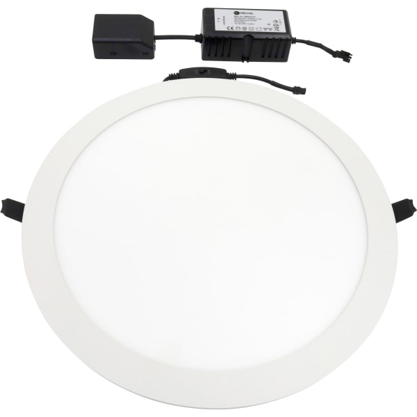 SLV - LUCETTE G2, Deckeneinbauleuchte, CCT, 3000 K / 4000 K, 24 W, 110°, IP44, weiß