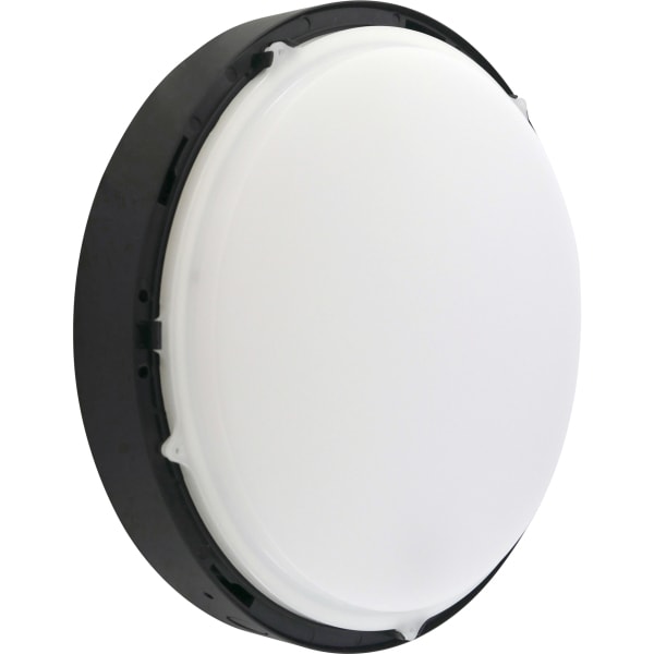 SLV - PALMA SENSOR, Wand- und Deckenaufbauleuchte, rund, ohne Abdeckung, CCT, 3000 K / 4000 K, 12 W, 120°, schwarz
