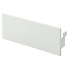 GEWISS - Bruestungskanal 70x100-80 Endstueck PVC RAL9010