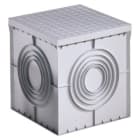 GEWISS - Erdeinbaukasten Kunststoff mit Deckel 200x200x200 grau