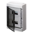 GEWISS - Verteiler AP mit Sichttuer IP65 298x420x140 2x12TE mit Membranflansch