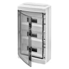 GEWISS - Verteiler AP mit Sichttuer IP65 298x570x140 3x12TE mit Membranflansch