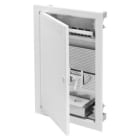 GEWISS - Multimediaverteiler fuer Hohlwandmontage mit Tuer aus Stahlblech 3x12TE