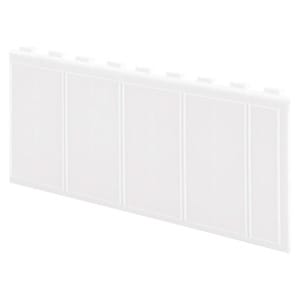 GEWISS - Abdeckstreifen 4.5TE RAL 9016
