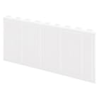 GEWISS - Abdeckstreifen 4.5TE RAL 9016