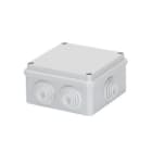 GEWISS - Abzweigkasten 100x100x50mm IP55 6 Kabeltuellen M25 GWT 650°C
