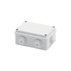 GEWISS - Abzweigkasten 120x80x50mm IP55 mit 6 Kabeltuellen M25 GWT 960°C