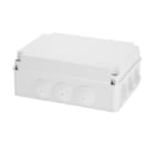 GEWISS - Abzweigkasten 300x220x120mm IP55 mit 12 Kabeltuellen M40 GWT 650°C