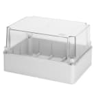 GEWISS - Abzweigkasten transparent hoher Deckel fuer Elektro 300x220x180mm IP56 GWT 650°C