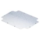GEWISS - Montageplatte aus verzinktem Stahblech 130x170x1.5mm mit Schrauben