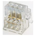GEWISS - Potentialausgleich-Klemmleiste 3x6qmm 24x26x28mm transparent