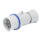 GEWISS - IEC Stecker gerade 230V 16A 4P 9H IP44