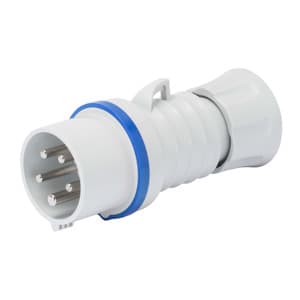 GEWISS - IEC Stecker gerade 230V 32A 3P 6H IP44 FH