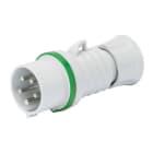 GEWISS - IEC Stecker gerade >50V 16A 3P 10H IP44