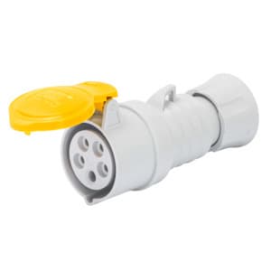 GEWISS - IEC Kupplung gerade 110V 32A 3P 4H IP44 FH