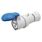 GEWISS - IEC Kupplung gerade 230V 16A 3P 6H IP44 FH