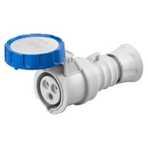 GEWISS - IEC Kupplung gerade 230V 32A 3P 6H IP67