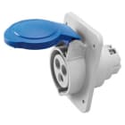 GEWISS - IEC Anbausteckdose 10° 230V 16A 3P 6H IP44