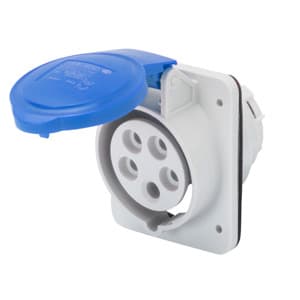 GEWISS - IEC Anbausteckdose 10° 230V 16A 5P 9H IP44