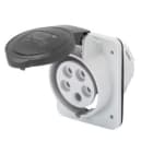 GEWISS - IEC Anbausteckdose 10° 500V 16A 5P 7H IP44