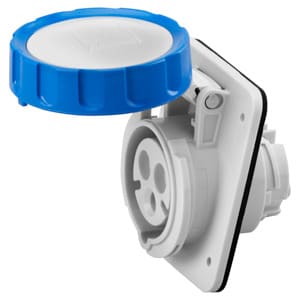 GEWISS - IEC Anbausteckdose 10° 230V 16A 3P 6H IP67