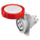 GEWISS - IEC Anbausteckdose 10° 400V 16A 4P 6H IP67 FH