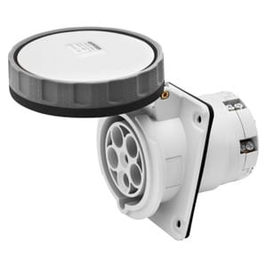 GEWISS - IEC Anbausteckdose 10° 500V 125A 7h 5P IP67