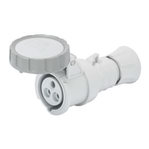 GEWISS - IEC Kupplung gerade >50-250V 32A 3P 3H IP67