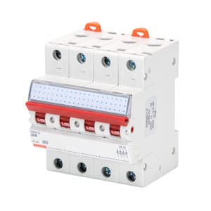 GEWISS - Lasttrennschalter Reiheneinbaugeraet 415V AC 125A 4P 4TE