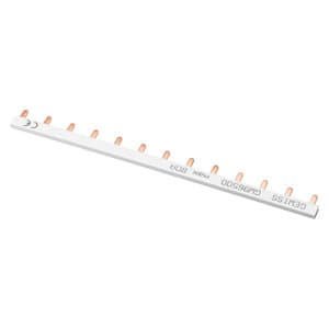 GEWISS - Stiftkammschiene 1 polig 13TE fuer 13 LS- Schalter Kompakt 1P. 1P+N. 2P grau