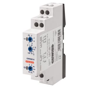 GEWISS - Multifunktionsrelais 24-240V AC/DC 8A 1W 50ms-100h 1TE