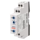 GEWISS - Multifunktionsrelais 24-240V AC/DC 8A 1W 50ms-100h 1TE